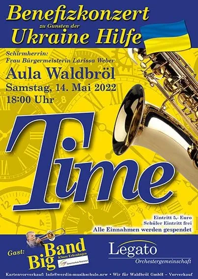 Time – Benefizkonzert zugunsten der Ukraine-Hilfe