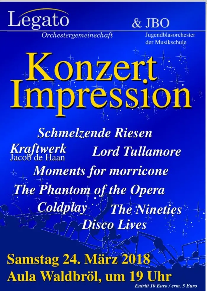 Jahreskonzert 2018 „Impression“
