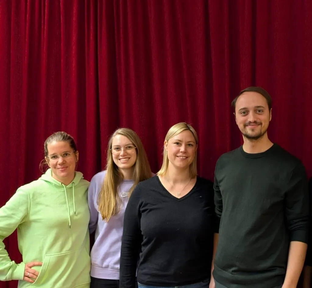 Vorstand: Manuela Oster, Madeleine Mosberger, Jennifer Hebel, Dr. Felix Bischoff
